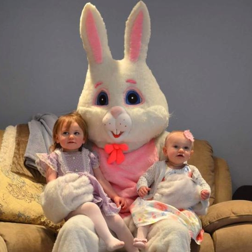 Visit the Easter Bunny in Dillard's Court