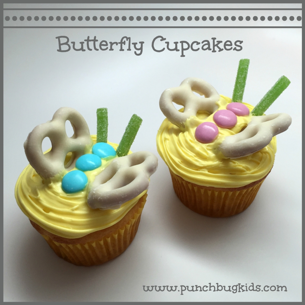 butterfly cupcake