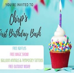 Chirp's Birthday Bash