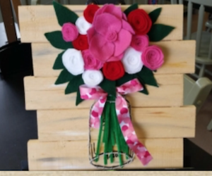 A Dozen Roses for Mom - Board Art