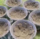Clay Flower Bowls Camp