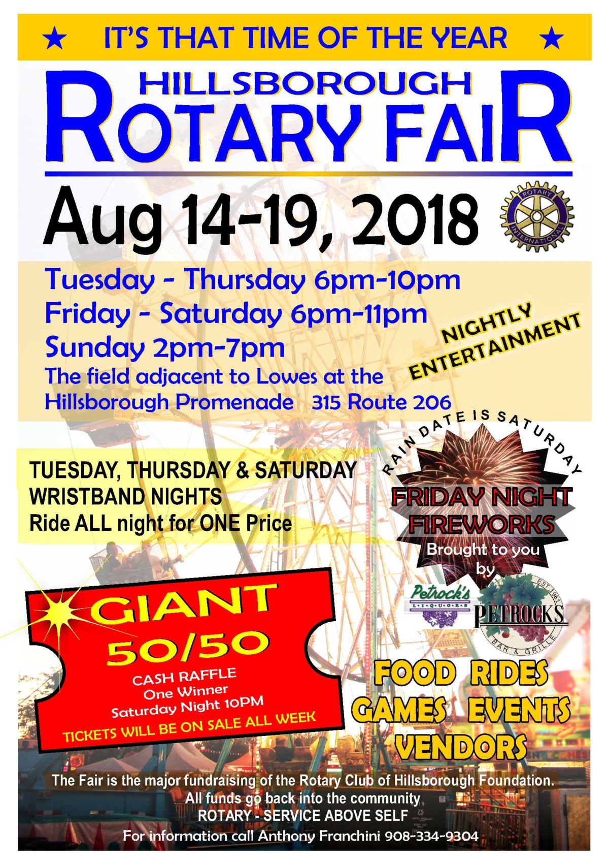 Hillsborough Rotary Fair