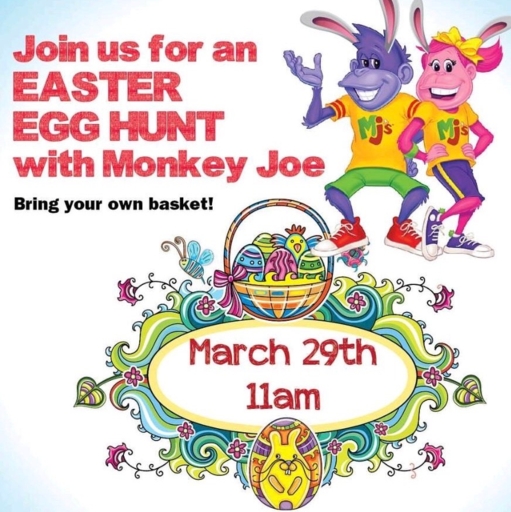 Easter Egg Hunt with Monkey Joe