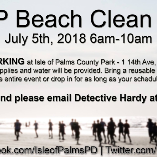 Isle of Palms Beach Cleanup