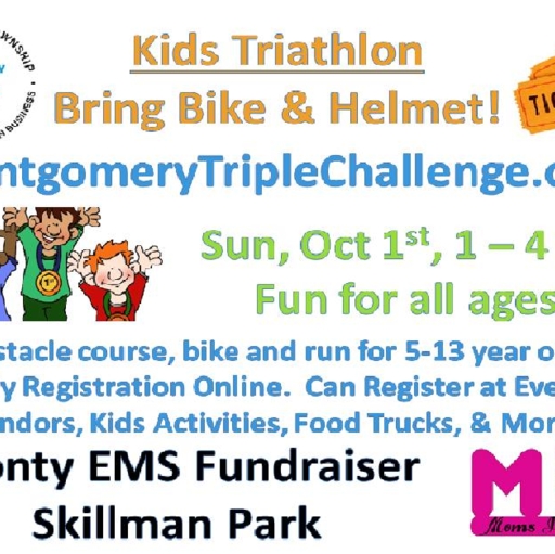 Montgomery Triple Challenge Kids Triathlon Community Event