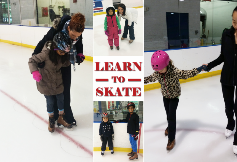 Tiny Tots Learn to Skate