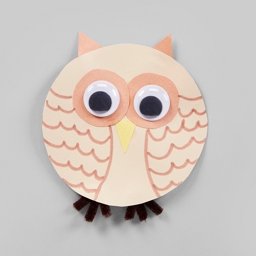 Ages 3 & up Kids Club® Paper Owl
