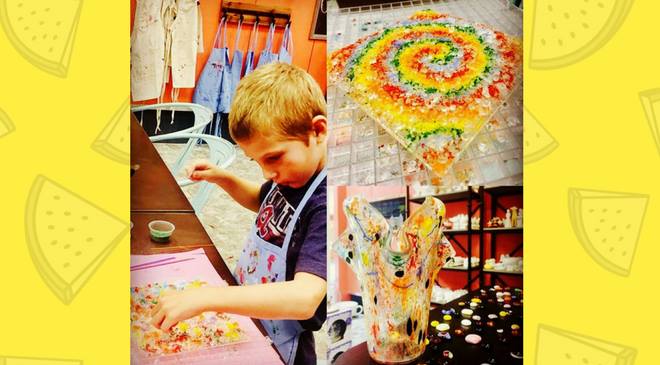 Kids Tie-dye Glass Workshop