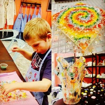 Kids Tie-dye Glass Workshop