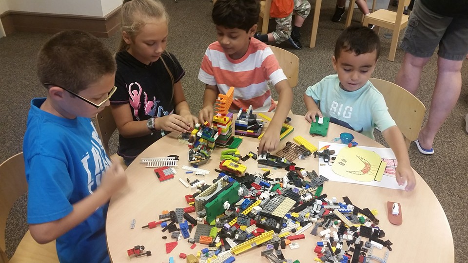 Lego Day at the Library